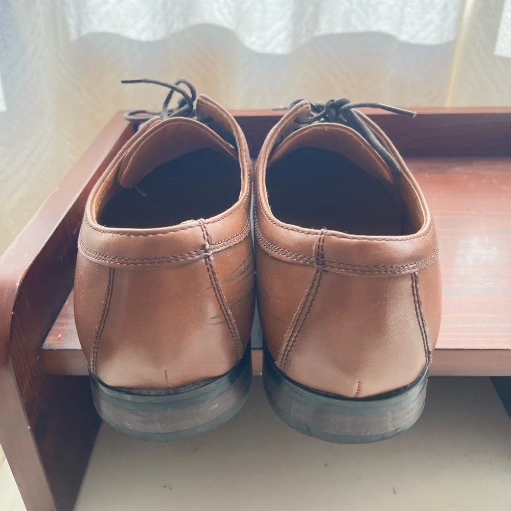 Light Brown Oxford Lace Up Suit Shoe